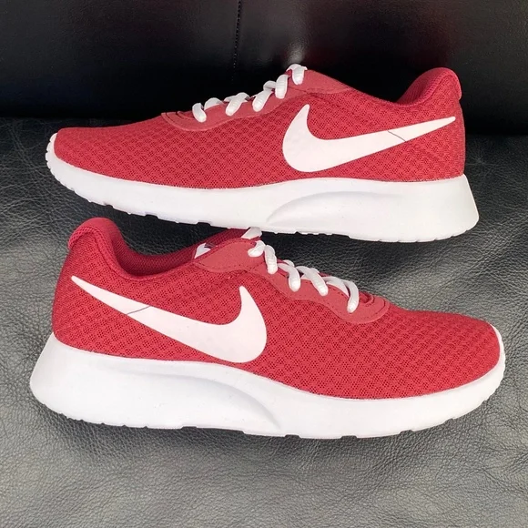 Nike Crimson and White Athletic Sneakers - Picture 2 of 10